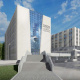 The transparent facade will decorate the new building of the Institute of Oceanology