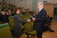 Награждение по итогам конкурса научных работ 2012